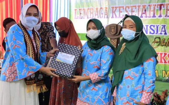 Ketua Umum LKKS Provinsi Lampung Resmikan Pondok Lansia Gimbar Alam Pringsewu