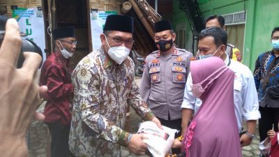 Kadis Sosial Lampung Resmikan Lumbung Beras Dhuafa di Ponpes Daarul Hikmah 