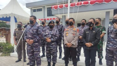 Ketua DPRD Lampung Hadiri Peresmian Mako Pangkalan AL