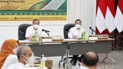 Rapat Bersama Menteri Perdagangan, Gubernur Lampung Ingatkan Bupati/Walikota Awasi Distribusi Minyak Goreng