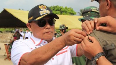 Buka Diklatsar dan Wawasan Kebangsaan Satpol PP, Ini Pesan Bupati Lamsel