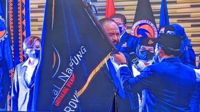 Lantik Pengurus DPW Nasdem Lampung, Ini Pesan Surya Paloh