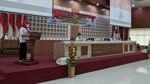 Walikota Eva Dwiana Buka Pelatihan Dasar CPNS Formasi Umum