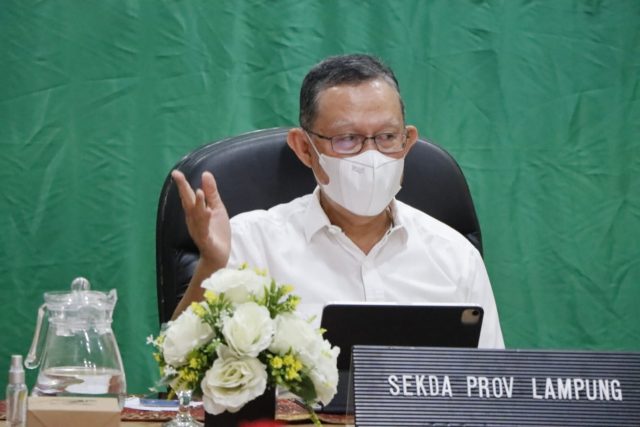 Covid-19, Sekdaprov Lampung Dorong Bupati/Walikota Gerakkan Kecamatan dan Desa Aktifkan Posko Desa