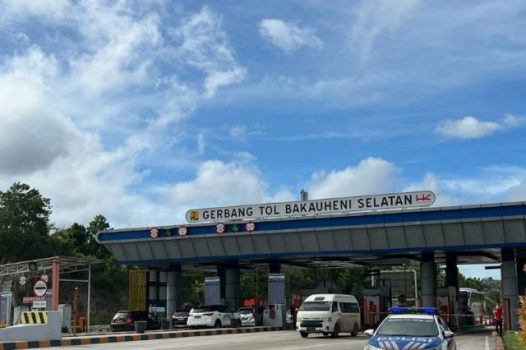 17.790 Kendaraan Lintasi Tol Trans Sumatera pada H-3 Lebaran