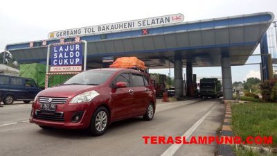 H-5 Idul Fitri, Jalan Tol Lampung Mulai Ramai Dilalui Pemudik