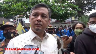 Ketua DPRD Kota Metro Merespons Positif Aspirasi Para Mahasiswa