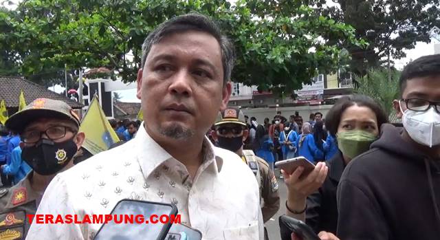 Ketua DPRD Kota Metro Merespons Positif Aspirasi Para Mahasiswa