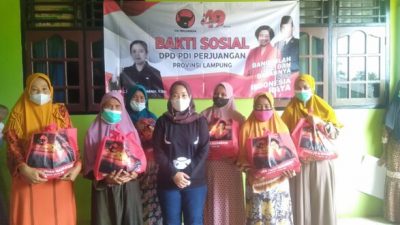 Lesty Putri Utami Tampung Aspirasi dan Bagikan Sembako