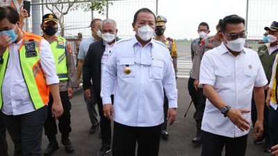 Kepala Staf Presiden Tinjau Persiapan Arus Mudik di Lampung