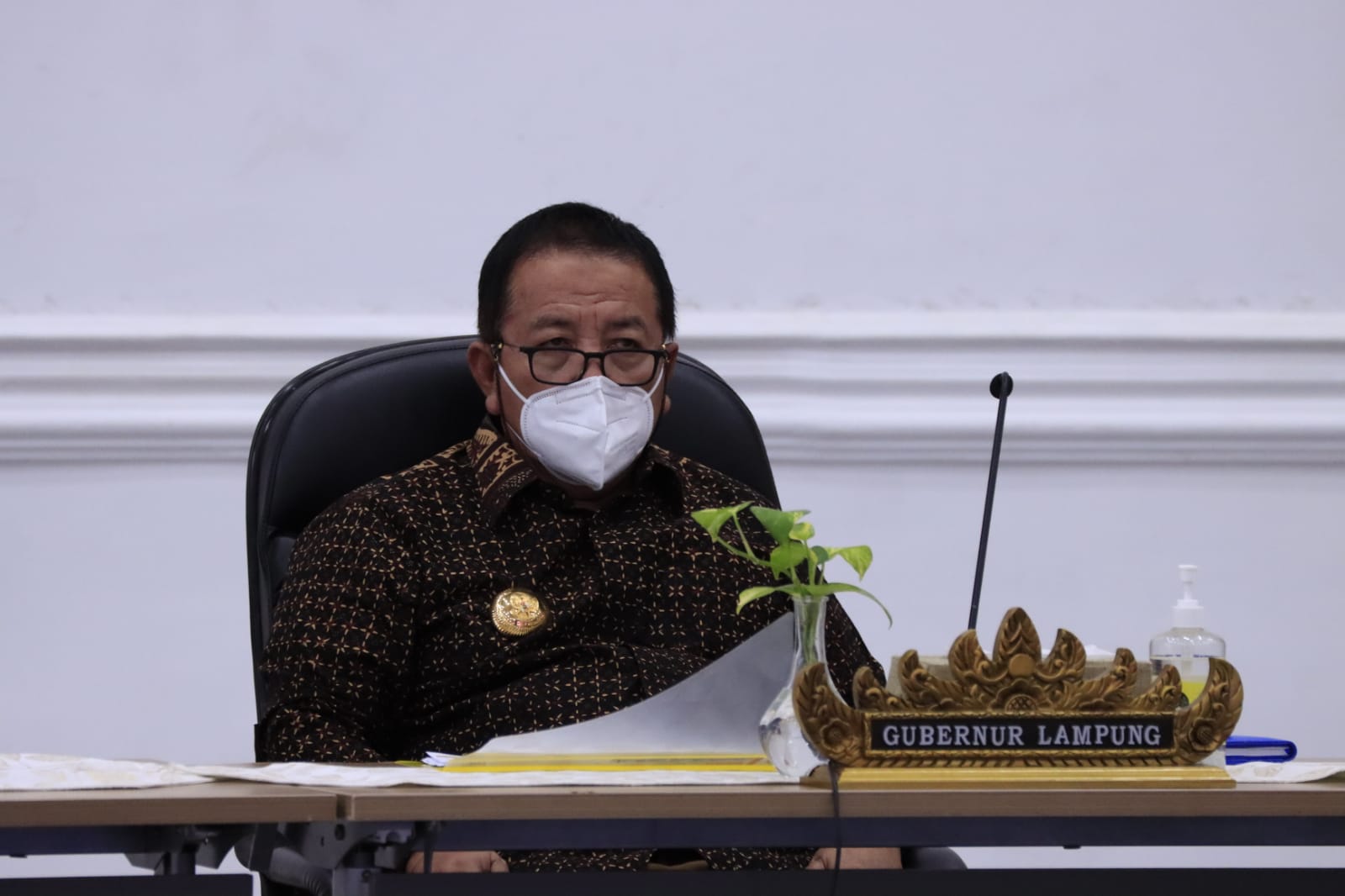 Gubernur Arinal Djunaidi Ikuti Musrenbangnas 2022 Bersama Presiden