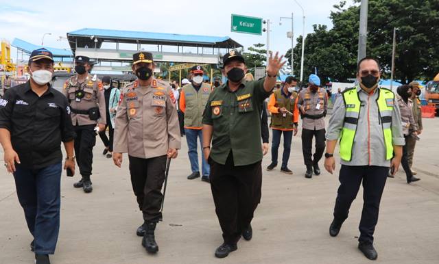 Gubernur Lampung Tinjau Pelabuhan Bakauheni dan Rest Area