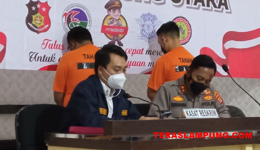 Diduga Terima Gratifikasi, Dua Pejabat Dinas PMD Lampung Utara Ditangkap Polisi
