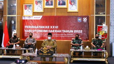 Bupati Budi Utomo Hadiri Peringatan Hari Otonomi Daerah Secara Virtual