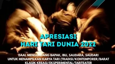 Hari Tari Dunia 2022, DAAL Kolaborasi Seniman Se-Indonesia Gelar Pentas Tari Secara Daring