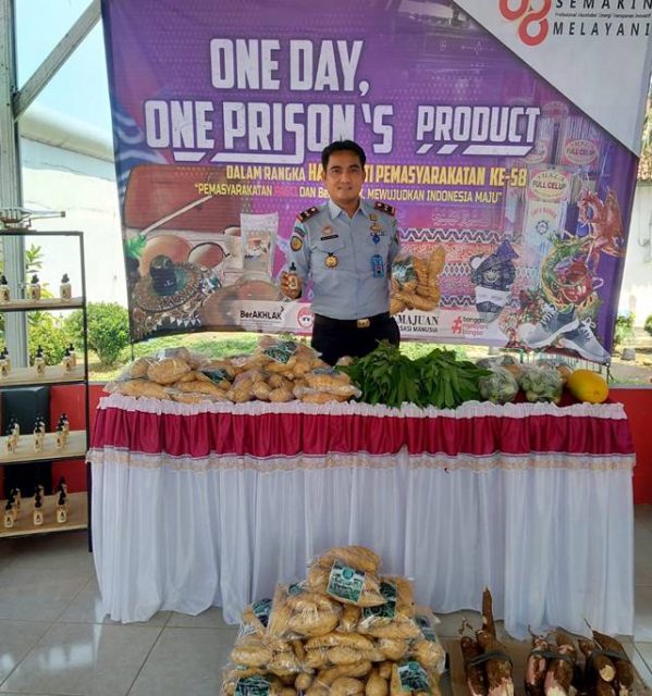 Lapas Kotaagung Gelar ‘One Day, One Prison’s Produc’