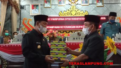 Bupati Lampung Utara Sampaikan LKPj 2021