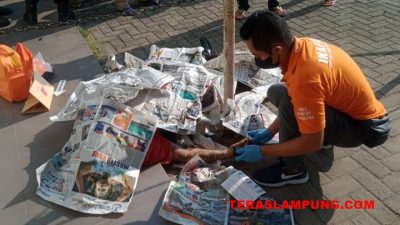 Mayat Laki-laki Ditemukan di Emperan Toko di Kota Metro
