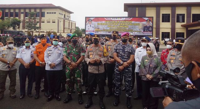 Operasi Ketupat Krakatau 2022, Polda Lampung Terjunkan 2.357 Personel