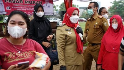 Pemkot Bandarlampung Gelar Pasar Murah di Kelurahan Sukaraja