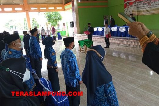 Sebanyak 209 Kepala Sekolah di Lampung Utara Dilantik