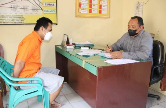 Polsek Gadingrejo Amankan Penadah Sepeda Motor Curian di Lampung Tengah