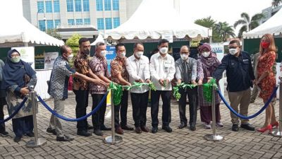 Idul Fitri 1443 H, Delapan Bank Layani Penukaran Uang Pecahan di Halaman Kantor Perwakilan BI Lampung