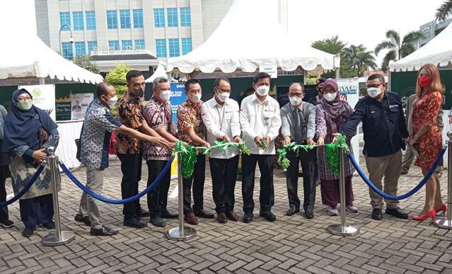 Idul Fitri 1443 H, Delapan Bank Layani Penukaran Uang Pecahan di Halaman Kantor Perwakilan BI Lampung