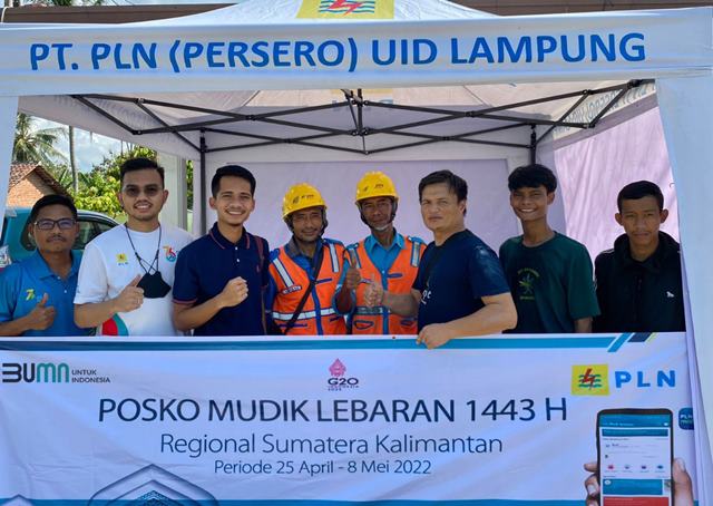 Ini 12 Posko Mudik yang Disiapkan PLN di Lampung