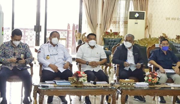 Gubernur Lampung Ikuti Rakor Kesiapan Jalur Mudik Lebaran Bersama Kepala Staf Kepresidenan