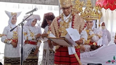 Anies Baswedan Terima Gelar Adat Tuan Penata Negarou dari Marga Pak Lampung