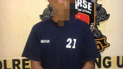 Sepekan Buron, Tersangka Pelaku Pembunuhan di Bukitkemuning Lampura Serahkan Diri