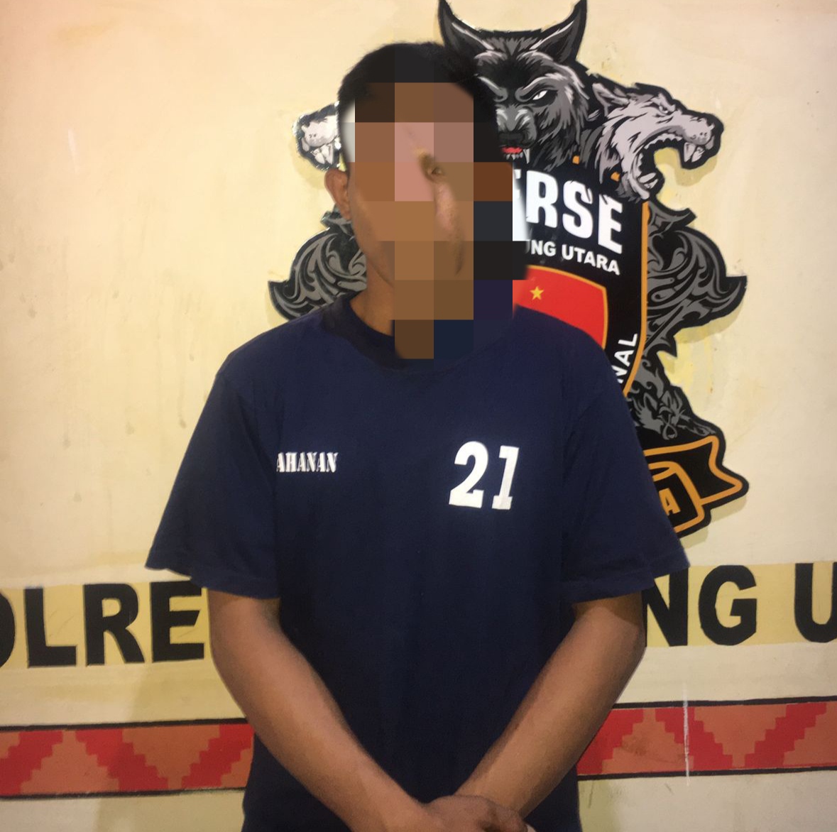 Sepekan Buron, Tersangka Pelaku Pembunuhan di Bukitkemuning Lampura Serahkan Diri