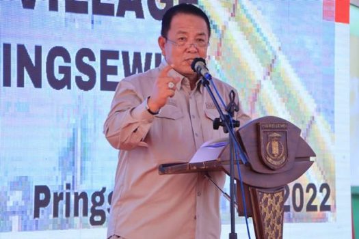 Gubernur Lampung Resmikan Layanan Penerapan Layanan Pupuk Bersubsidi