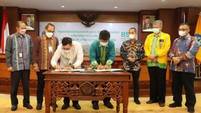 Unila Tanda Tangani MoU dengan Bank Syariah Indonesia