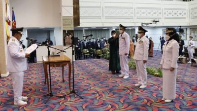 Gubernur Lampung Lantik Penjabat Bupati Pringsewu, Mesuji, dan Tulangbawang Barat