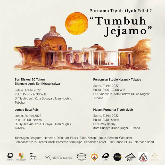 Kolektif Seni Tubaba kembali gelar Purnama Tiyuh-tiyuh