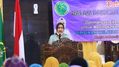 Ketua TP PKK Provinsi Lampung Hadiri Tablig Akbar Milad Wanita Islam Indonesia