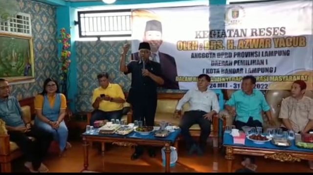 Azwar Yacub Siap Maju pada Pilwakot Bandarlampung