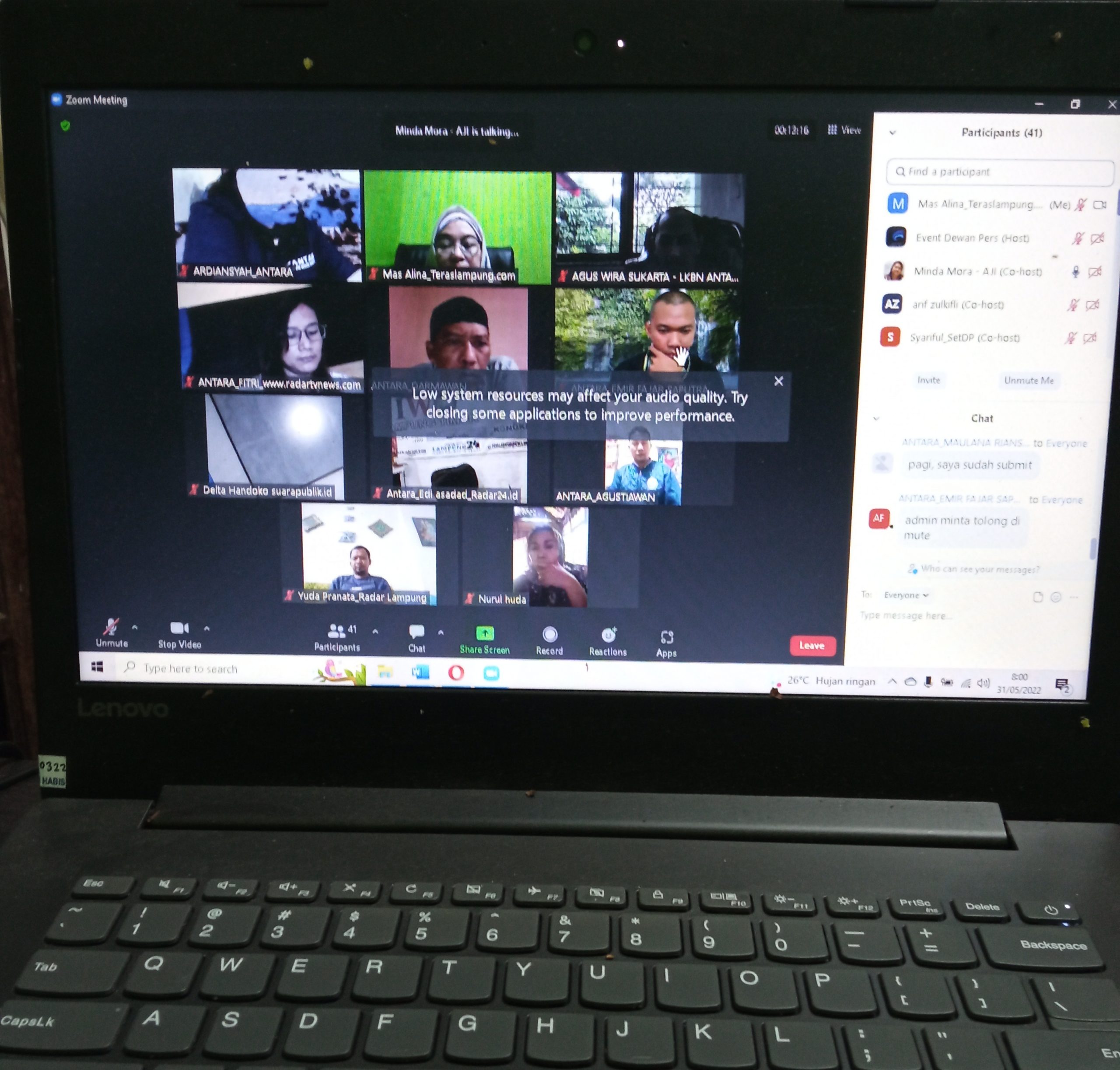 Dewan Pers, ANTARA, dan AJI Gelar Uji Kompetensi Wartawan