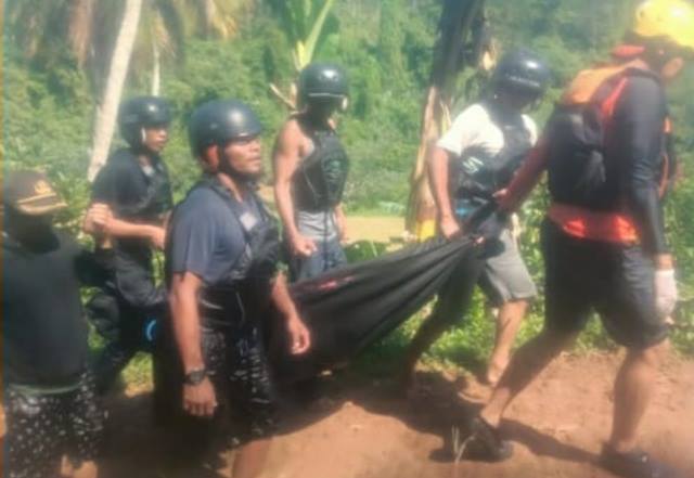 Hanyut di Sungai, Siswa SD di Waykanan Ditemukan Tim SAR Sudah Meninggal