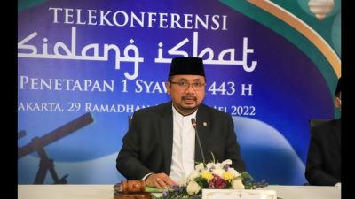 Hari Raya Idul Fitri 1443 H Jatuh pada 2 Mei 2022