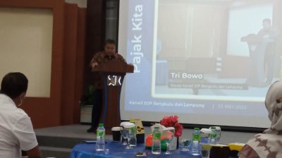 Penerimaan Pajak DJP Bengkulu Lampung Capai Rp3,2Triliun