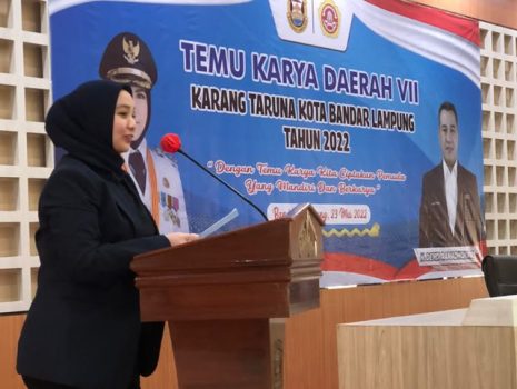 Rahmawati Herdian Terpilih Sebagai Ketua Karang Taruna Kota Bandarlampung
