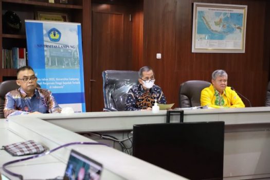 Unila Awali Kerja Sama Kedubes Pakistan Melalui Rapat Virtual