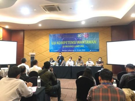 Terapkan Konsep Hybrid, UKJ di Lampung Diikuti 19 Anggota AJI