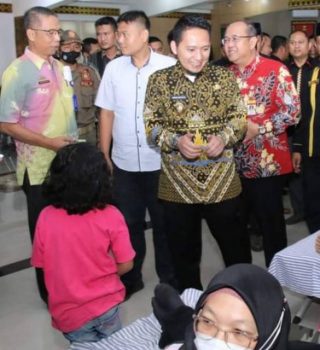 Wabup Ardian Saputra Hadiri Kegiatan Donor Darah