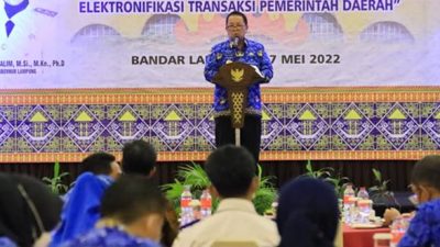 Gubernur Lampung Lampung Buka Rakor Badan Pendapatan Daerah