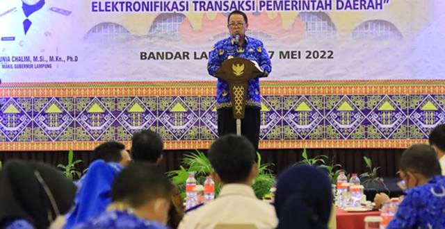 Gubernur Lampung Lampung Buka Rakor Badan Pendapatan Daerah