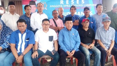 Budiman AS Serap Aspirasi Masyakat di Bandarlampung